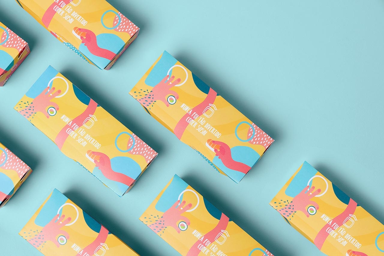 深圳策劃設計 壽司店包裝vi設計