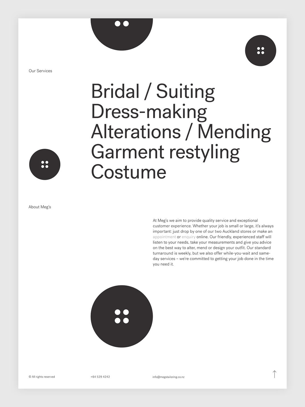 MEG‘s裁縫服務公司VI設計欣賞 服裝公司VI設計